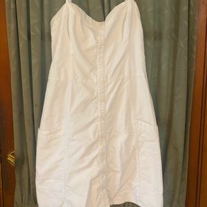 Abercrombie and Fitch White Dress